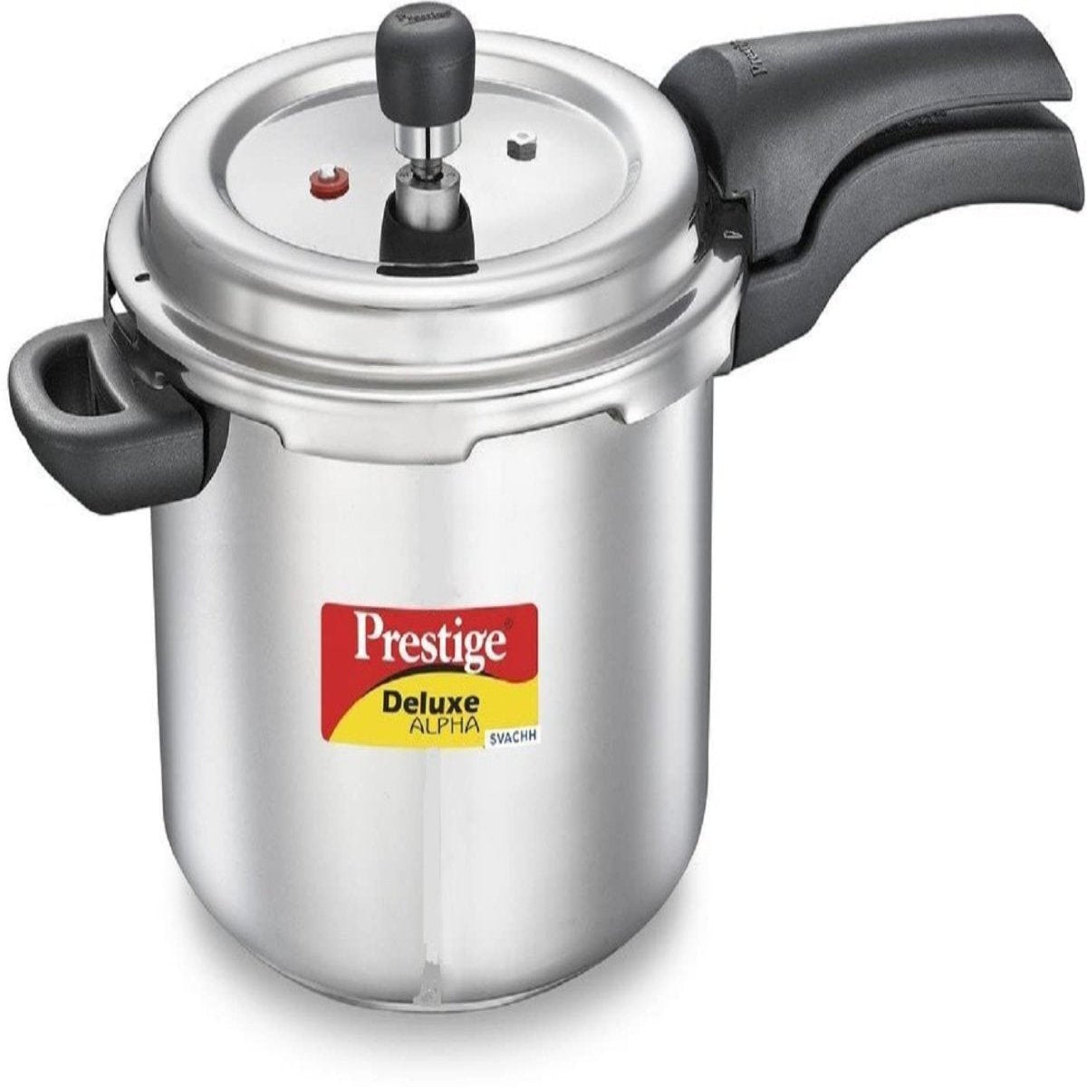 Prestige Deluxe Alpha Svachh Stainless Steel 5.5L Pressure Cooker - 20251