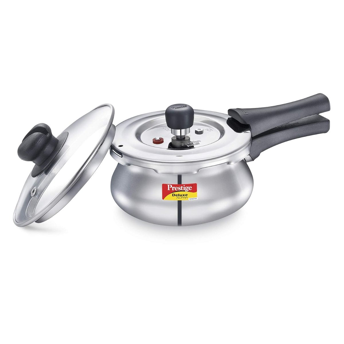 Prestige 1.5L Deluxe Alpha Svachh Stainless Steel Pressure Cooker - 20265