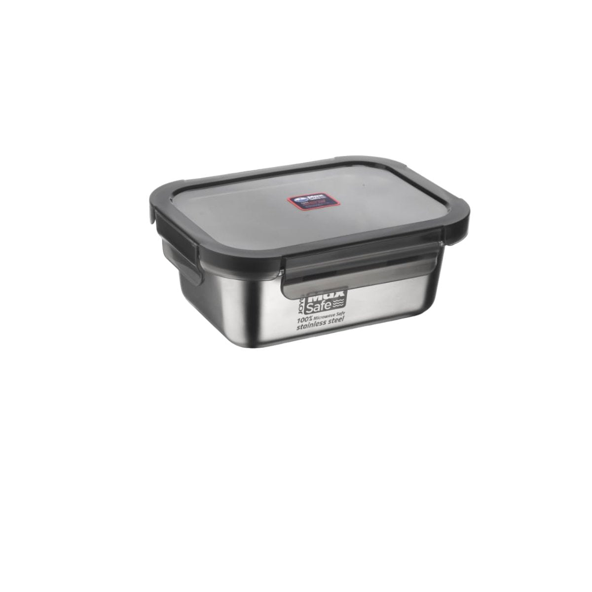 Joyo MaxSafe - India's First 100% Microwave Safe Stainless Steel Leakproof Food Storage Container - 1200ML, Rectangle - 2504