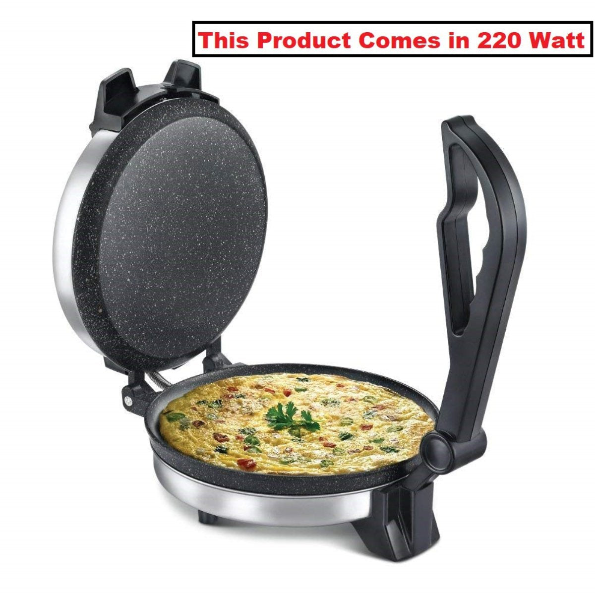 Prestige Electric Multi-Purpose Roti / Chapati Maker PRM 5.0 900-Watt (Silver)