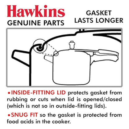 Hawkins Large Gasket for Cooker Size 18L to 22L (LG)