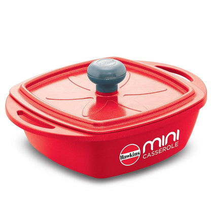 Hawkins 0.75 Litre Mini Casserole with Lid, Square Series