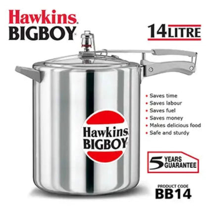 Hawkins BigBoy Aluminium Pressure Cooker