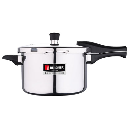 Bergner Argent Triply 5.5L UnPressure Cooker