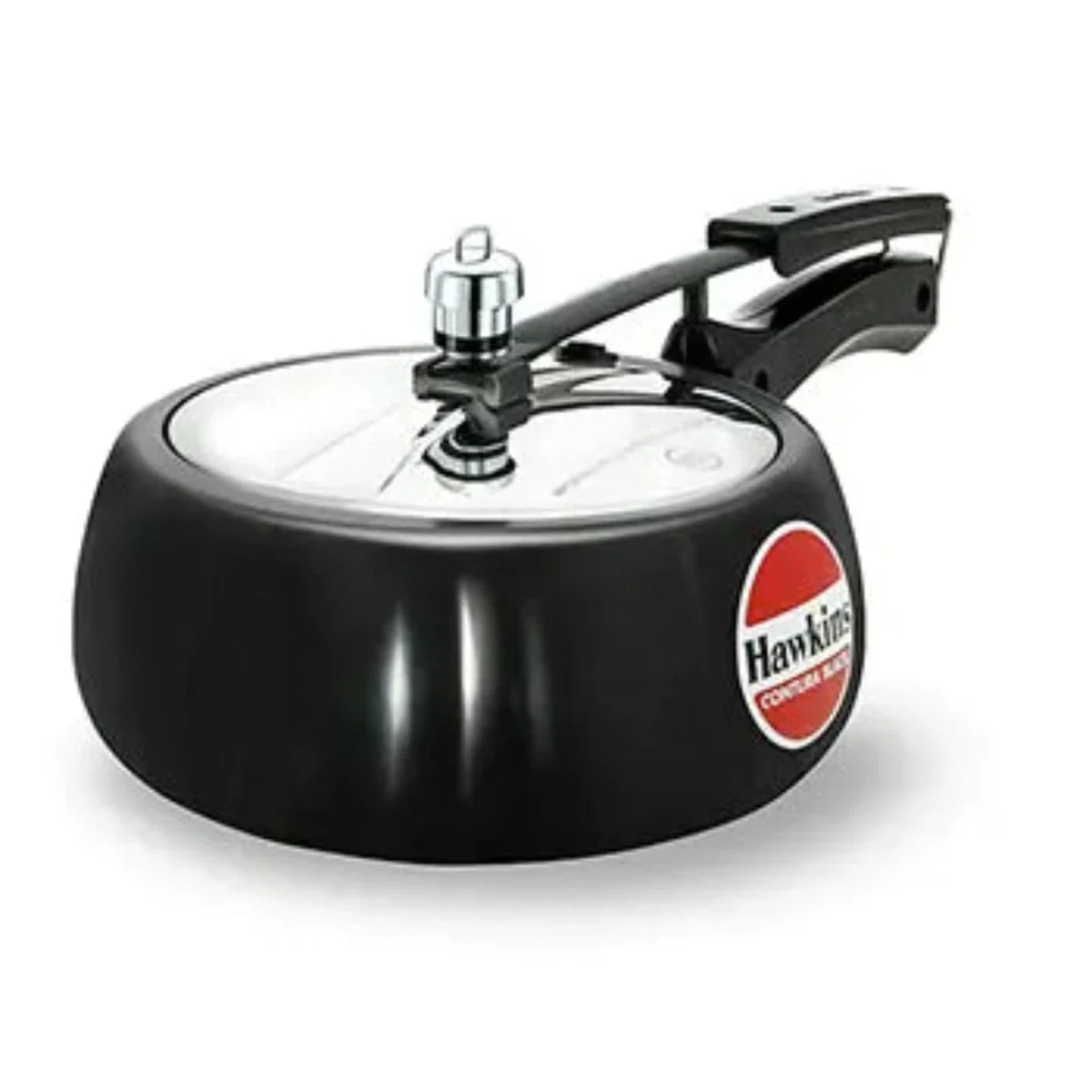 Hawkins Contura Black Hard Anodised Pressure Cooker