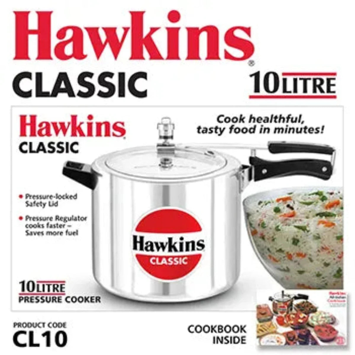 Hawkins Classic Aluminum Pressure Cooker