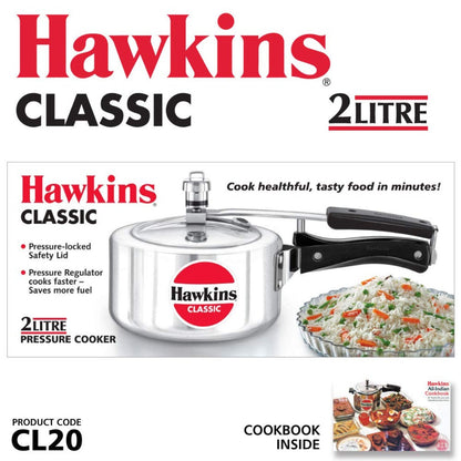 Hawkins Classic Aluminum Pressure Cooker