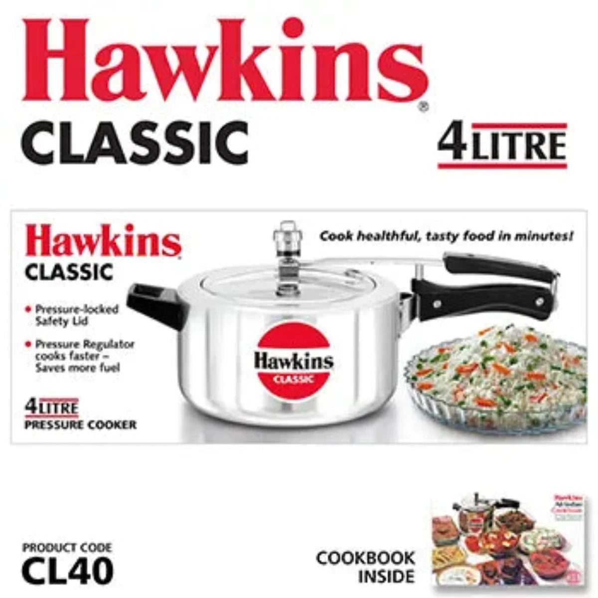 Hawkins Classic Aluminum Pressure Cooker