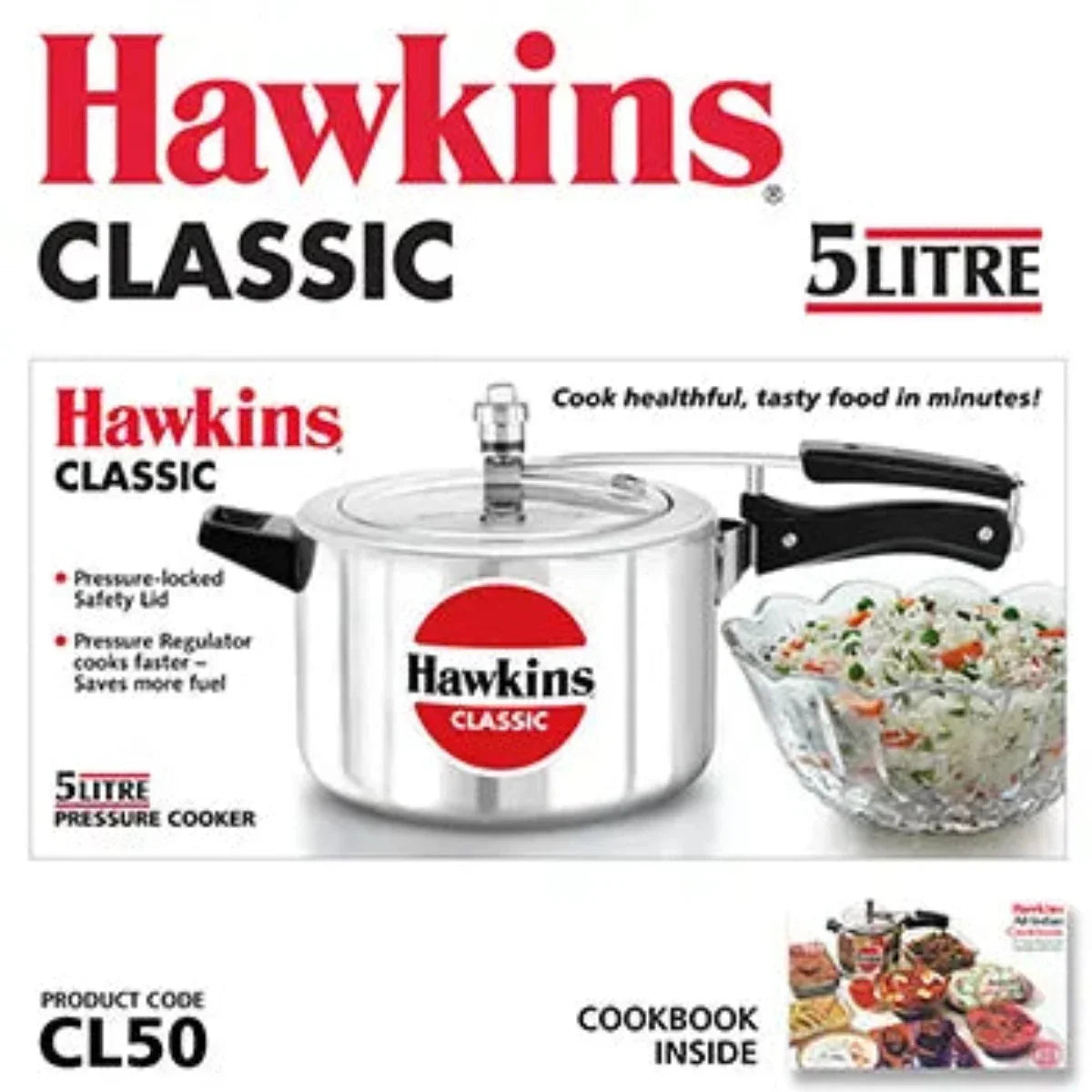 Hawkins Classic Aluminum Pressure Cooker