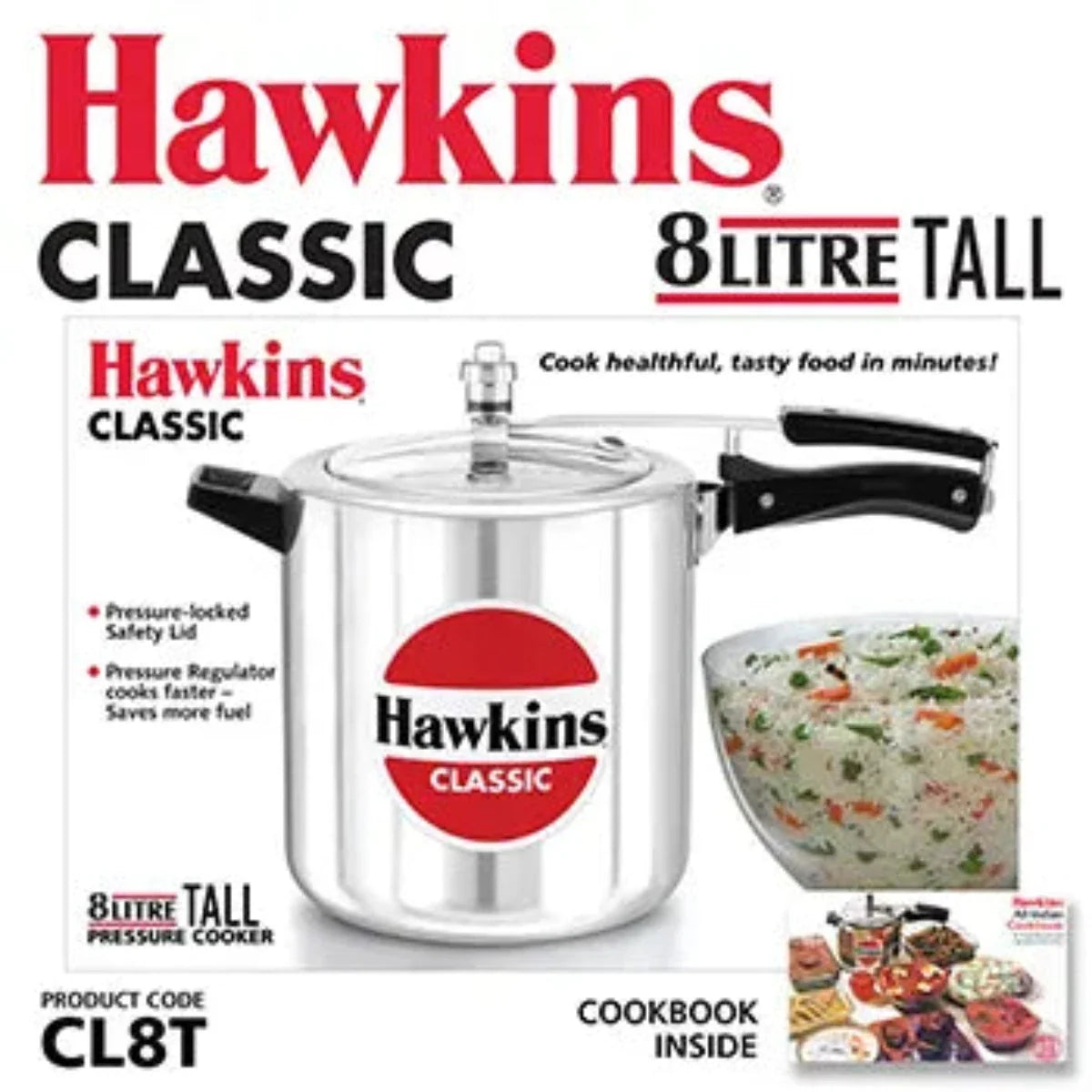 Hawkins Classic Aluminum Pressure Cooker