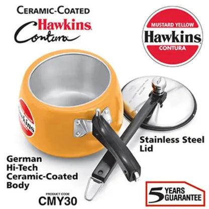 Hawkins Ceramic-Coated Contura Pressure Cooker