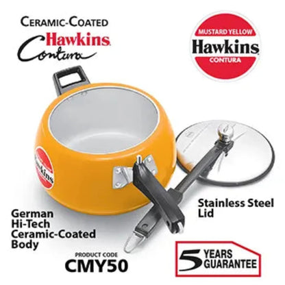 Hawkins Ceramic-Coated Contura Pressure Cooker