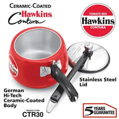 Hawkins Ceramic-Coated Contura Pressure Cooker