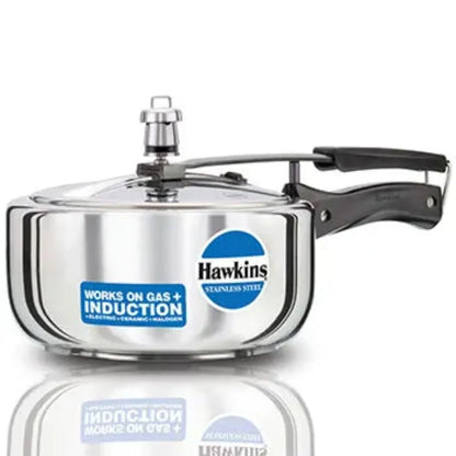 Hawkins Stainless Steel Pressure Cooker | Induction Compatible