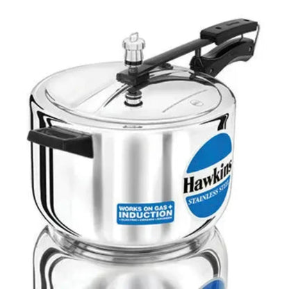 Hawkins Stainless Steel Pressure Cooker | Induction Compatible