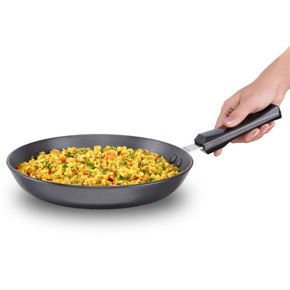 Futura Hard Anodised 24 cm Induction Friendly Frying Pan By Hawkins IAF24