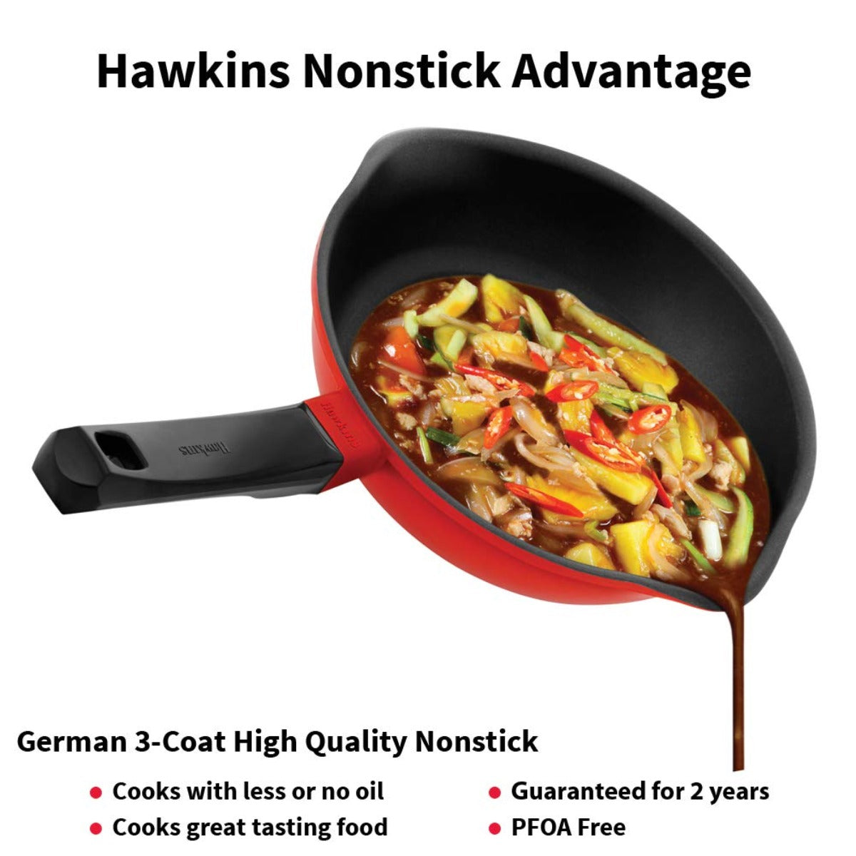 Hawkins Die Cast Non-Stick Frying Pan/Skillet | Induction Compatible