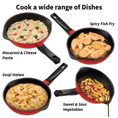 Hawkins Die Cast Non-Stick Frying Pan/Skillet | Induction Compatible