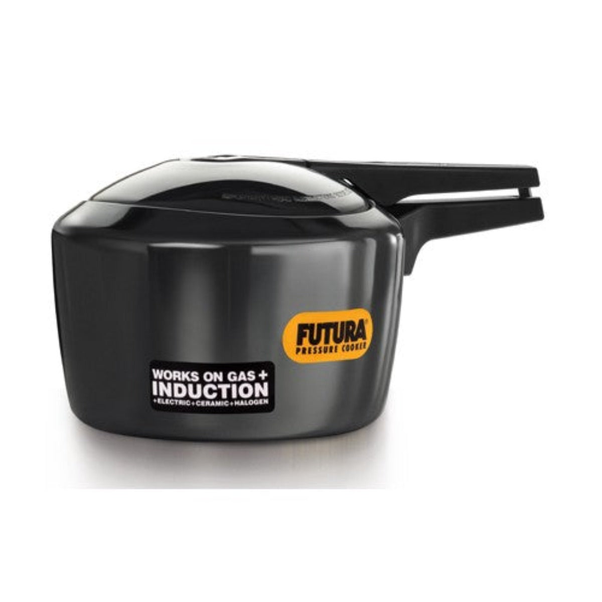 Futura Hard Anodised Induction Base Pressure Cooker By Hawkins