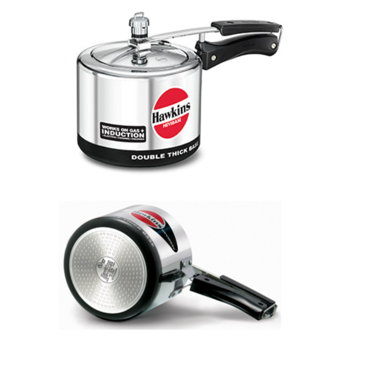 Hawkins Hevibase Aluminium Pressure Cooker | Induction Compatible