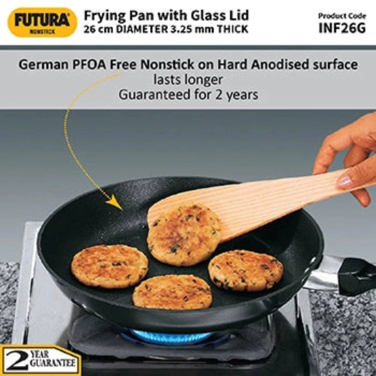 Futura Nonstick Induction Friendly Frying Pan By Hawkins