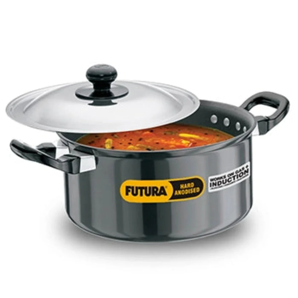 Futura Nonstick Cook n Serve Stewpot 3 L With SS Lid Induction Friendly INST30