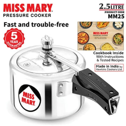 Hawkins Miss Mary Aluminium Pressure Cooker