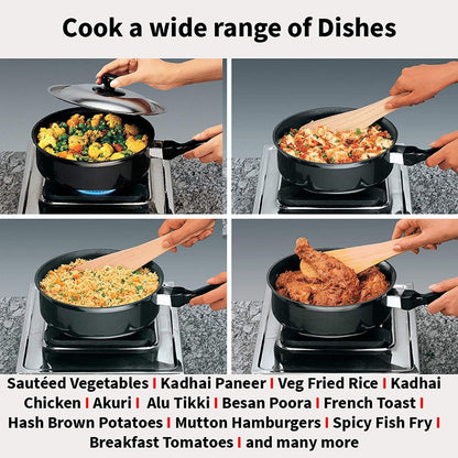 Futura Nonstick Sauté Pan/Curry Pan By Hawkins