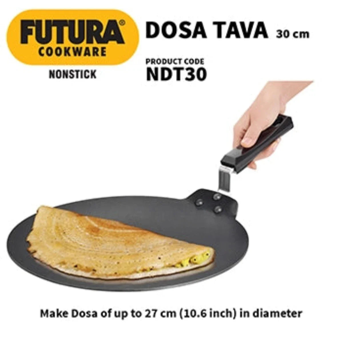 Futura Nonstick Dosa Tava/Tawa by Hawkins NDT30