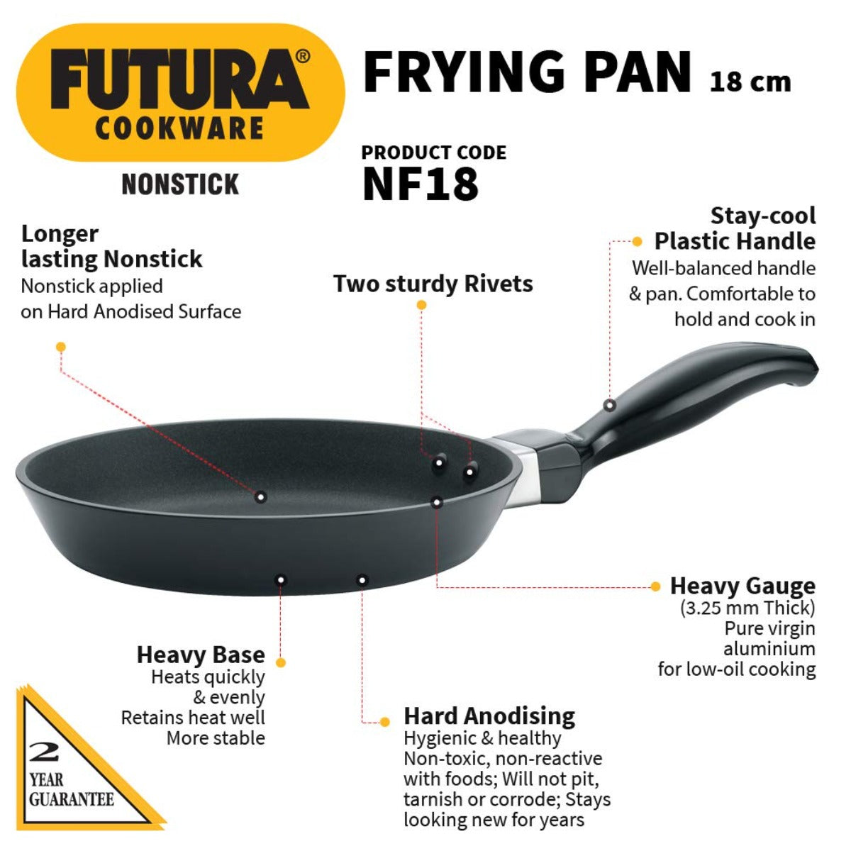 Futura Nonstick Frying Pan By Hawkins