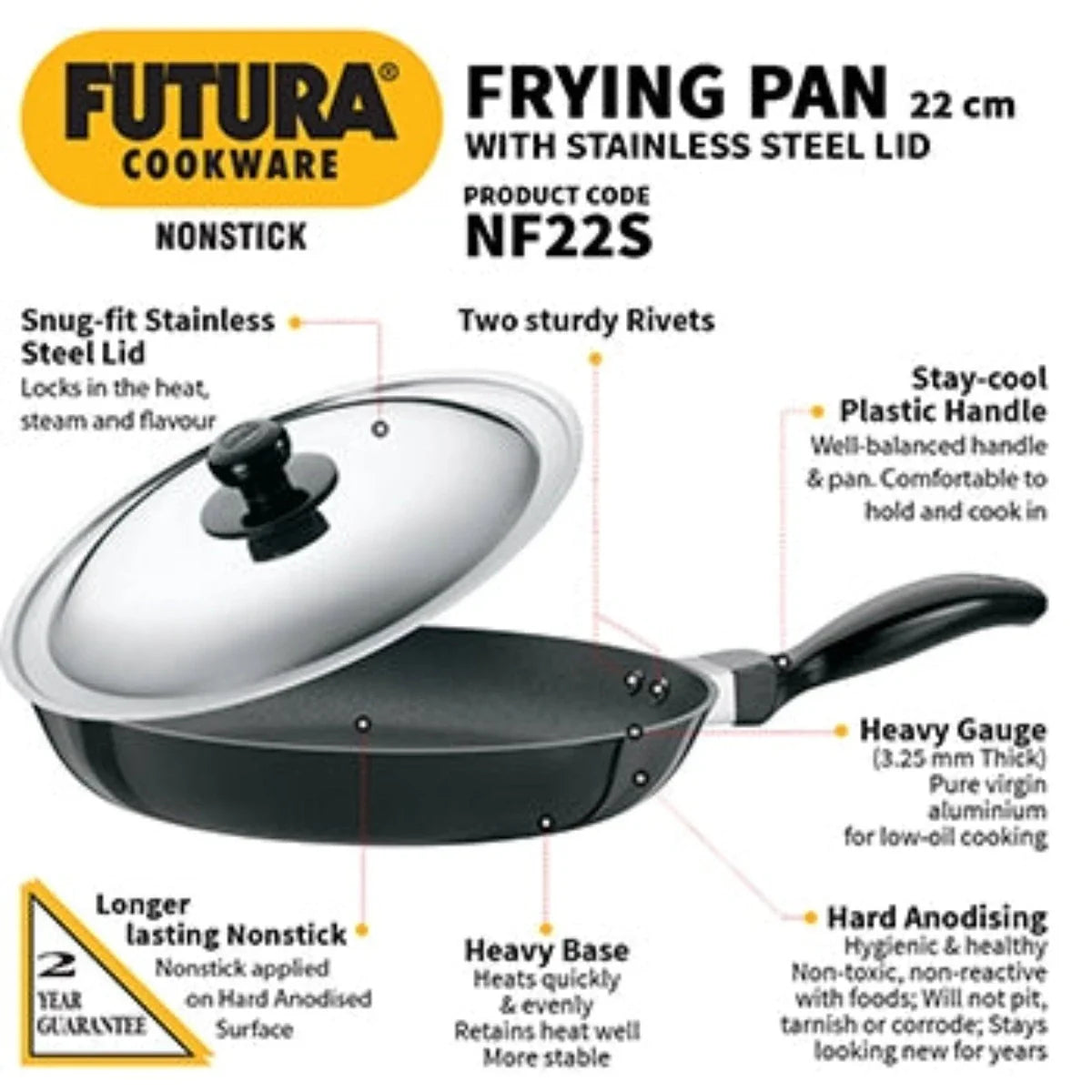 Futura Nonstick Frying Pan By Hawkins