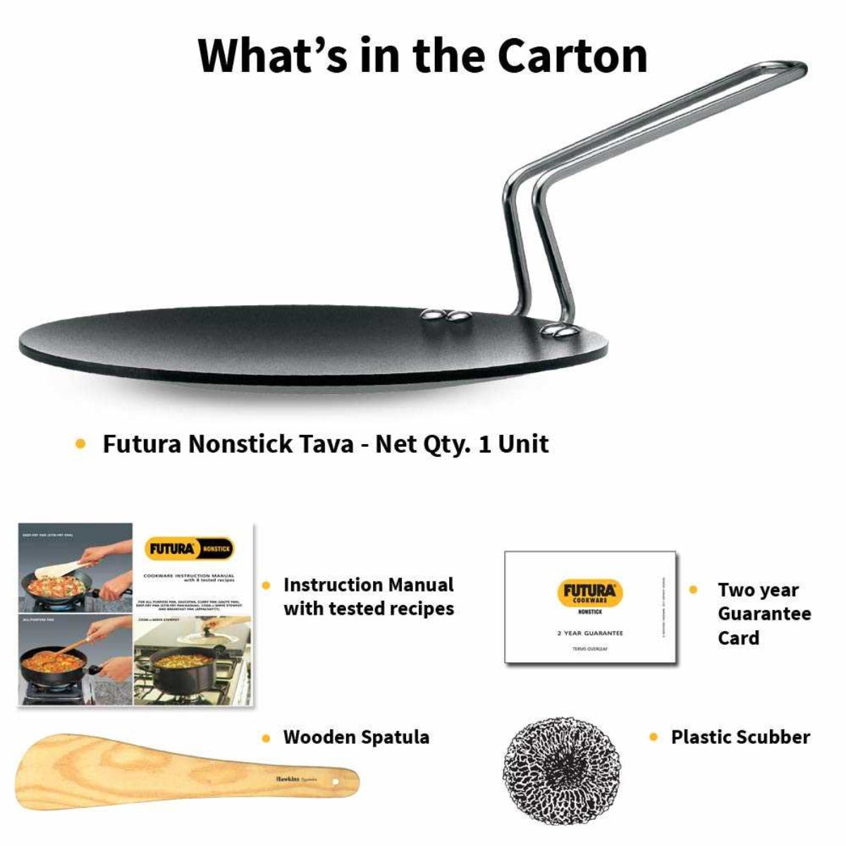 Futura Nonstick Tawa (Griddles) By Hawkins