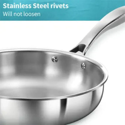 Hawkins Triply Stainless Steel 22 cm Frying Pan with SS lid (PSF22S)