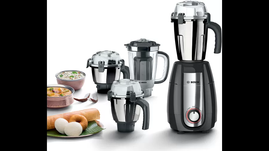 Bosch Powerful 1000 Watt 220 V Motor Mixer Grinder With 4 Jar 100